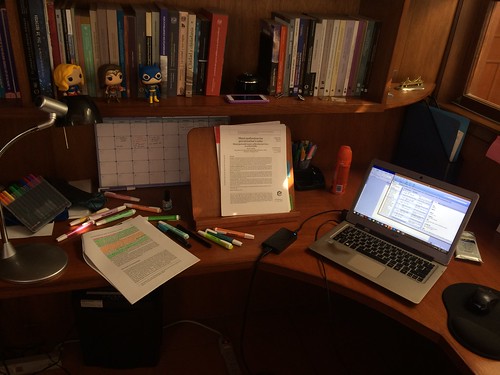 academic thesis books study desk