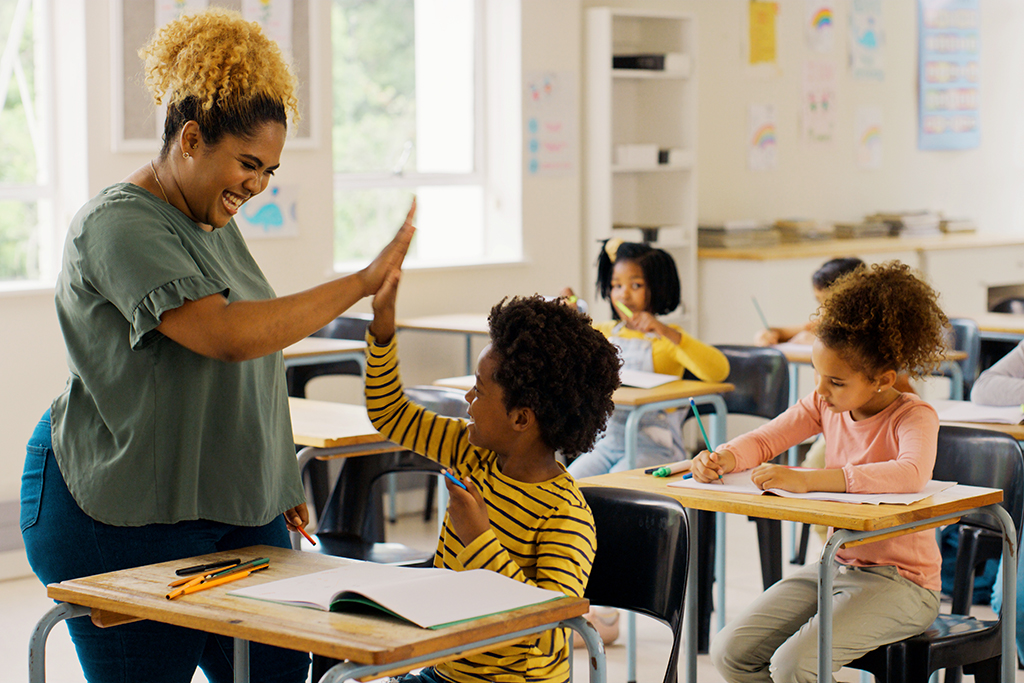 community intervention educational scene