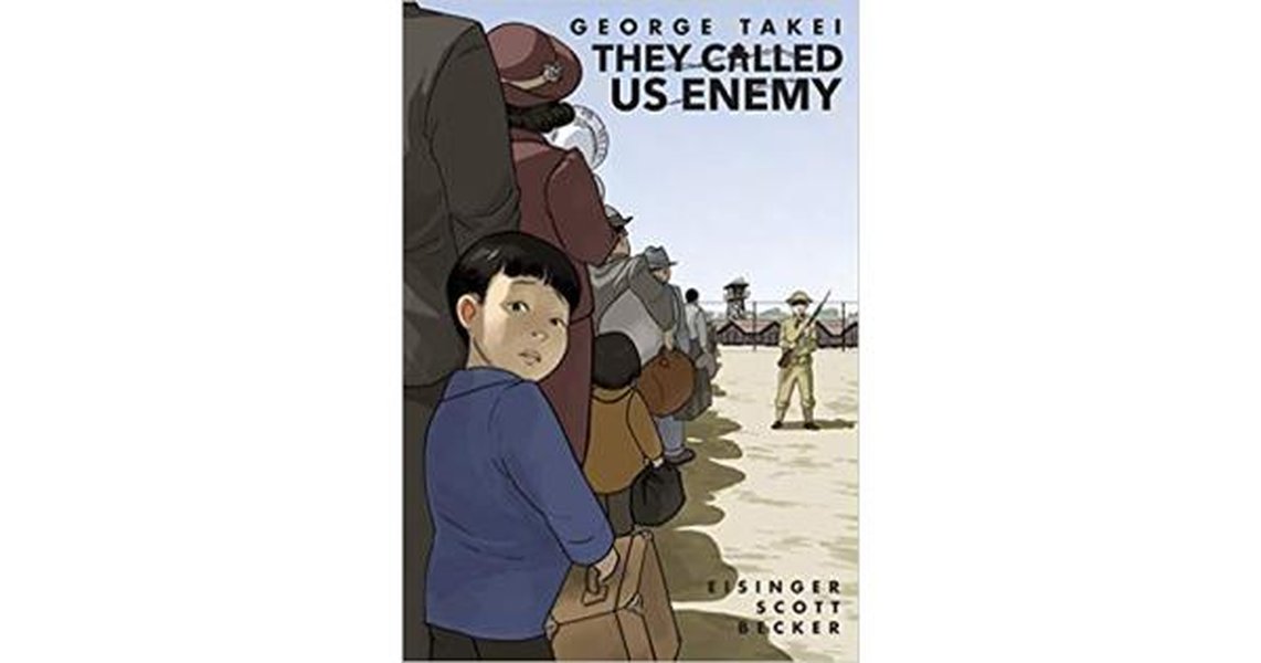 Cover of They Called Us Enemy graphic novel