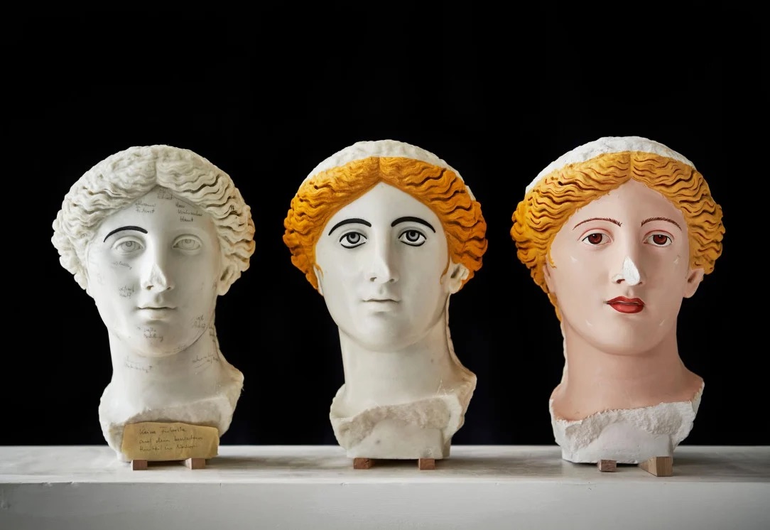 classical sculpture statues in historic settings