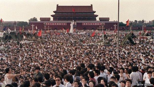 tiananmen square protest