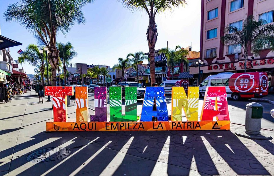 Colorful Tijuana sign