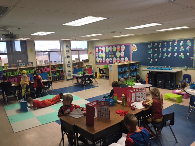 physical classroom study environment