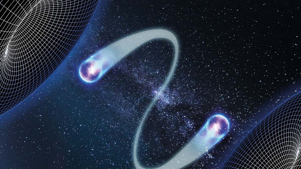 physical scenery related to time travel physics experiments