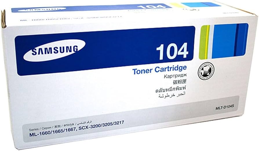printer toner packaging detail