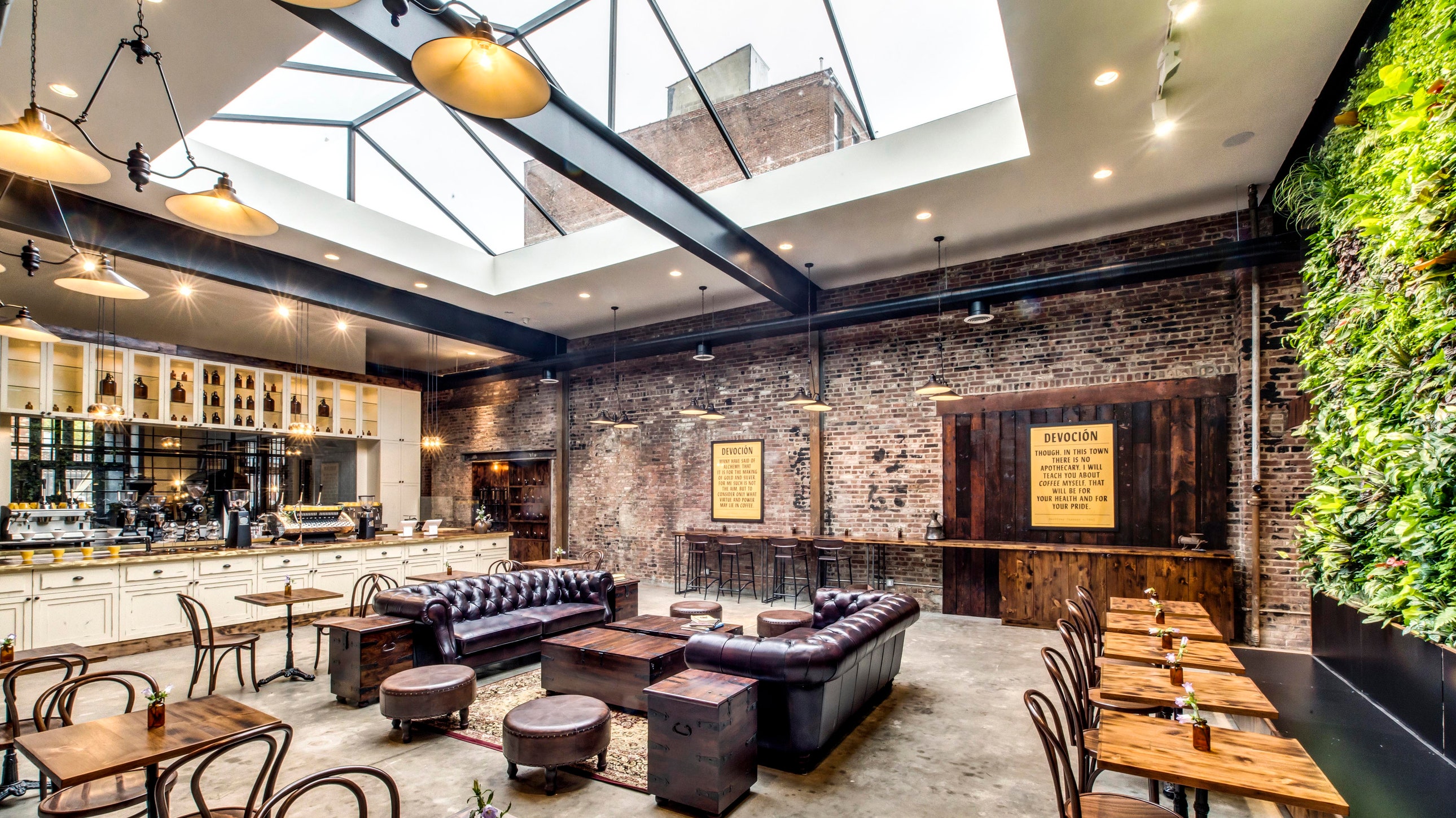nyc coffee shop interior