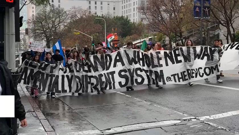 torun city gathering protest