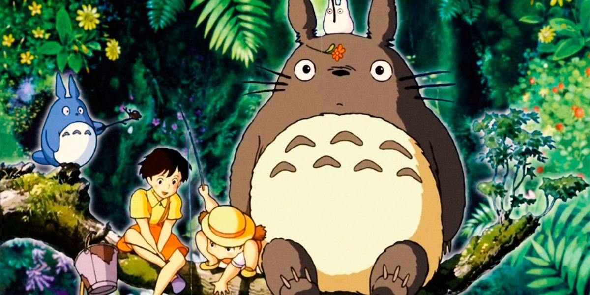 Totoro with children - shows educational interaction potential