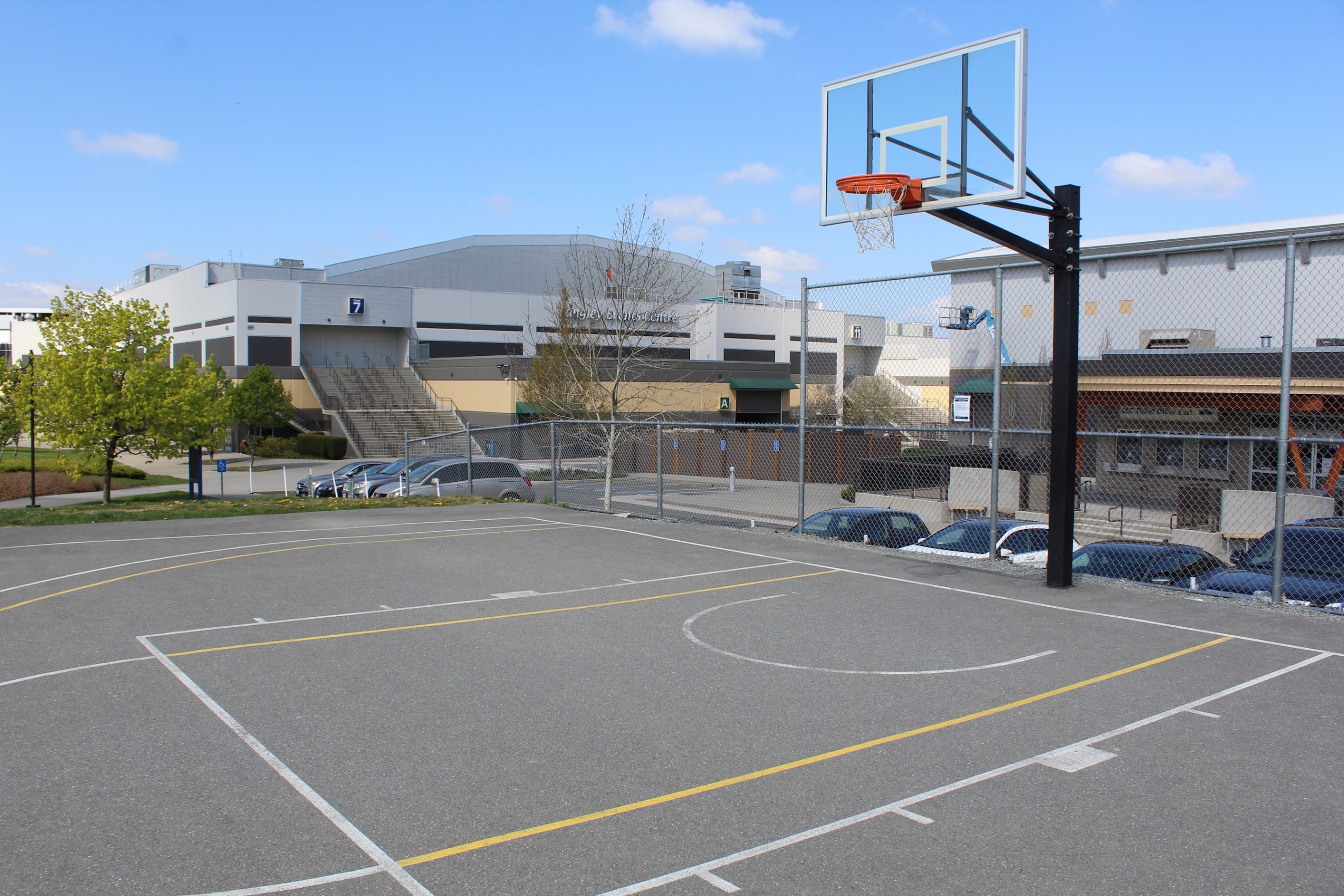 basketball court outdoor event