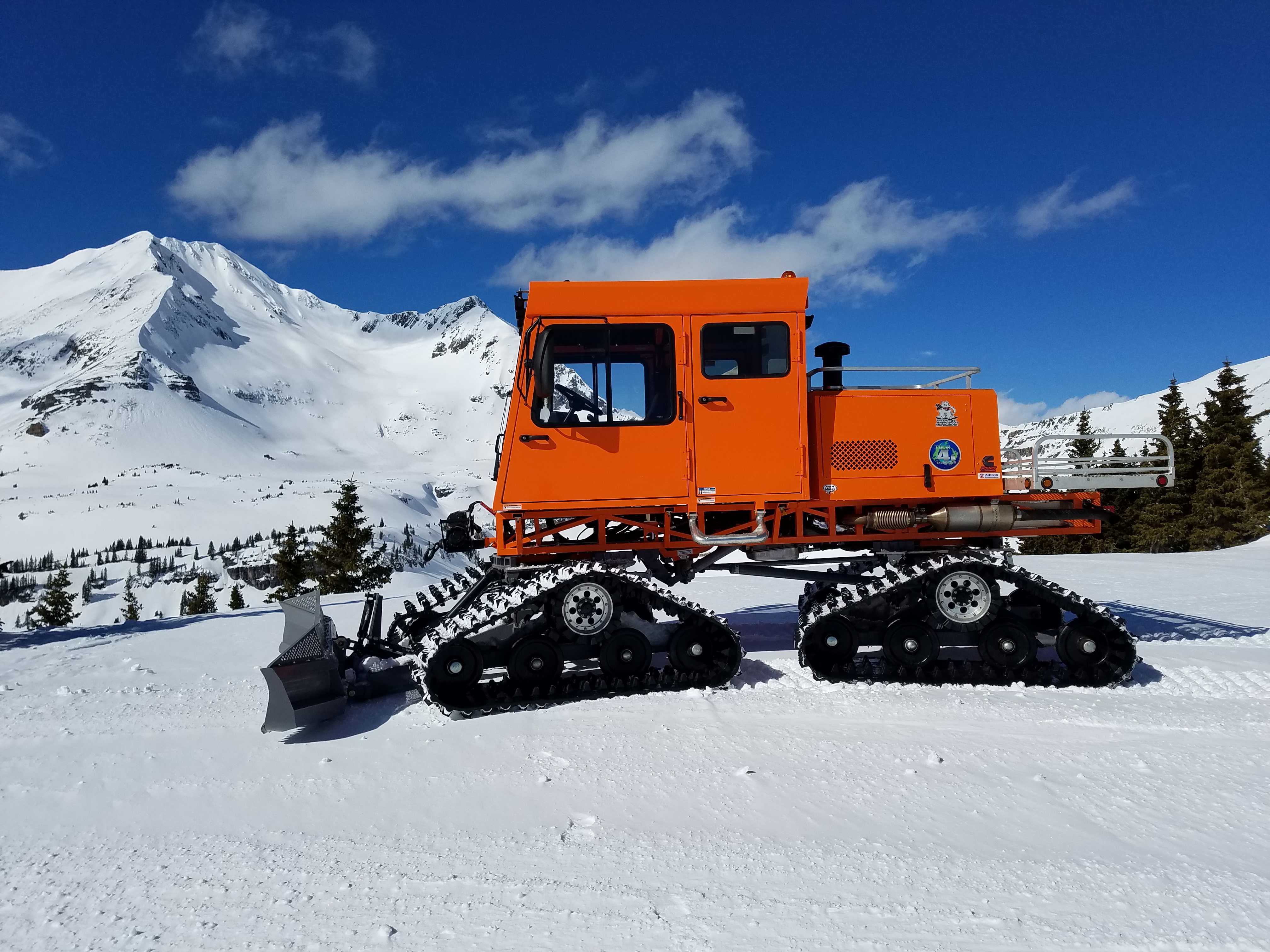 mountain snow equipment