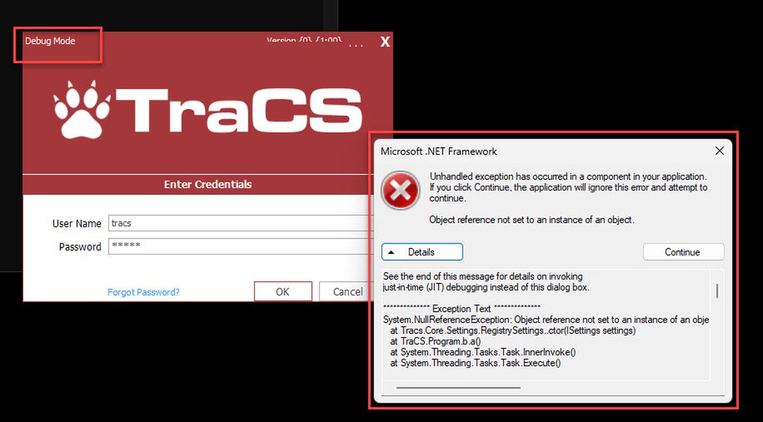 windows server tracs installation