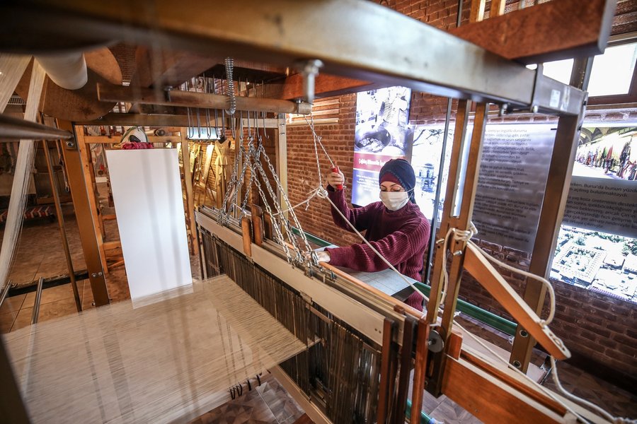 traditional silk production
