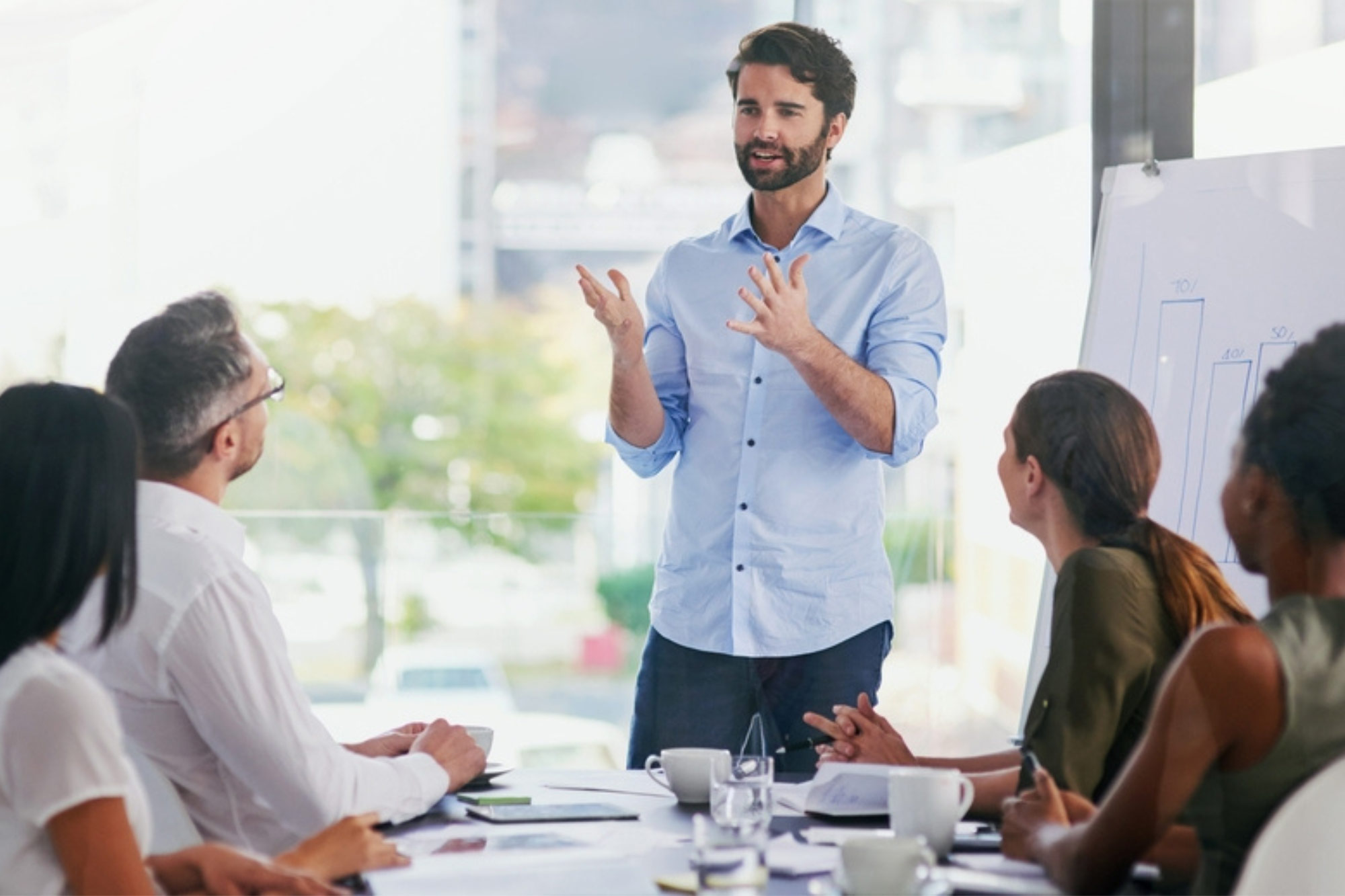 professional training session group meeting