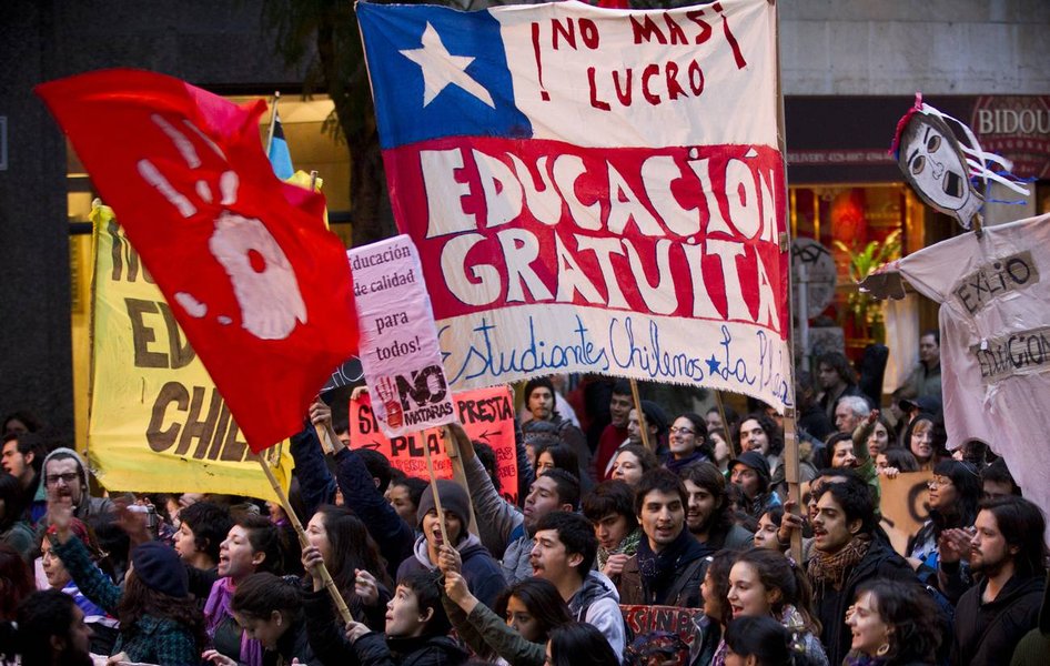 Manifestación ciudadana en Chile