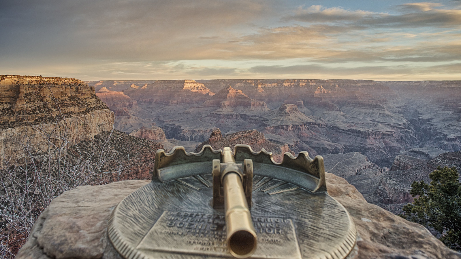 scenic photographs of devices