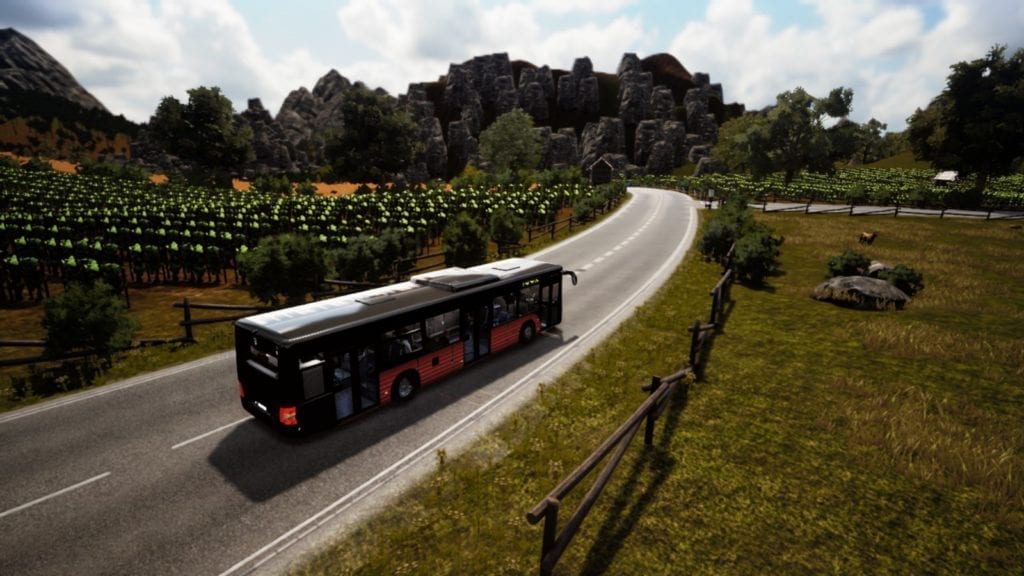 bus route expansion scenery