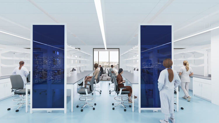 scenic research laboratory setting
