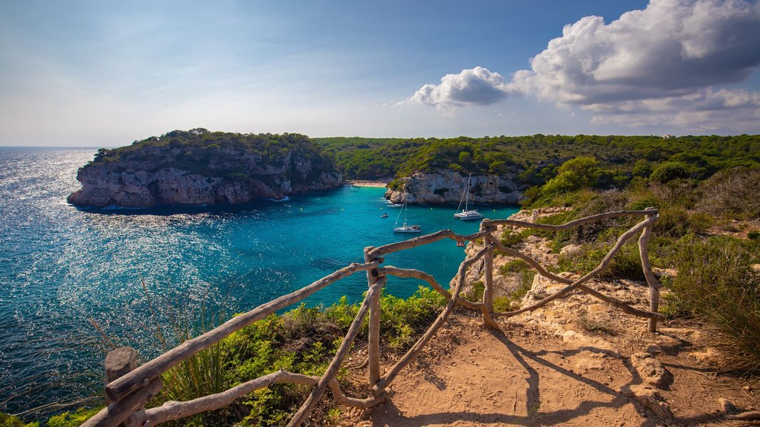 menorca coastline view