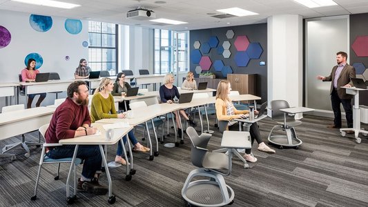 corporate training classroom