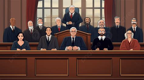 Courtroom Scene