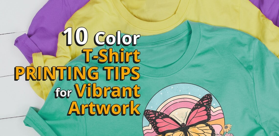 tshirt design color printing
