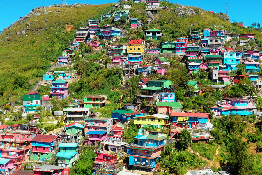 Philippine community work scenery