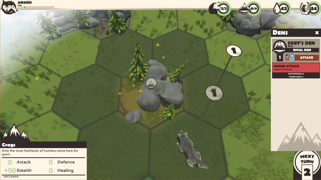 Turn-Based Strategy Game UI Example 3