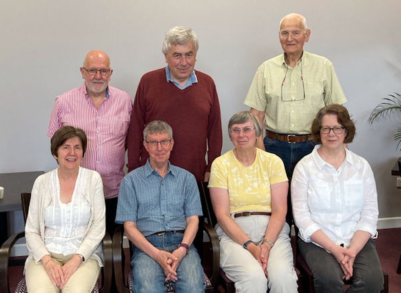 U3A committee members in a meeting