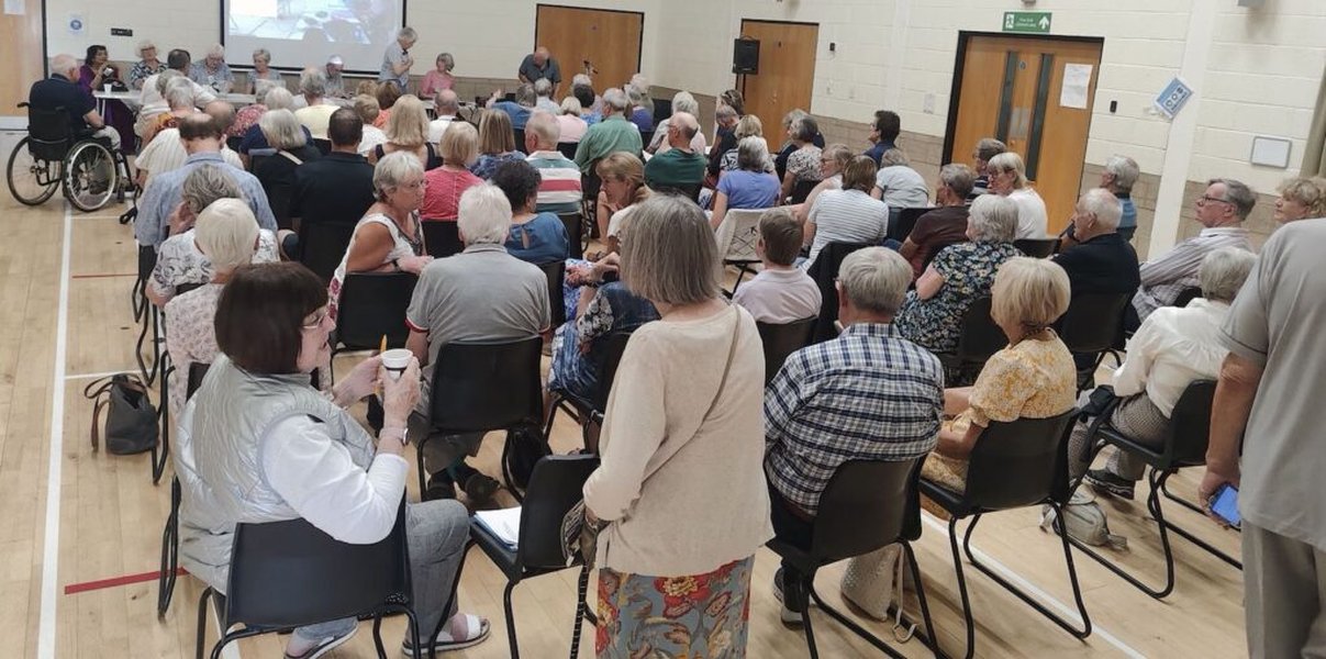 U3A members at an AGM