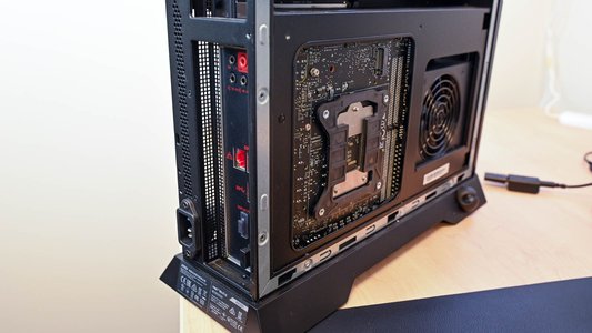modern computer motherboard with UEFI firmware