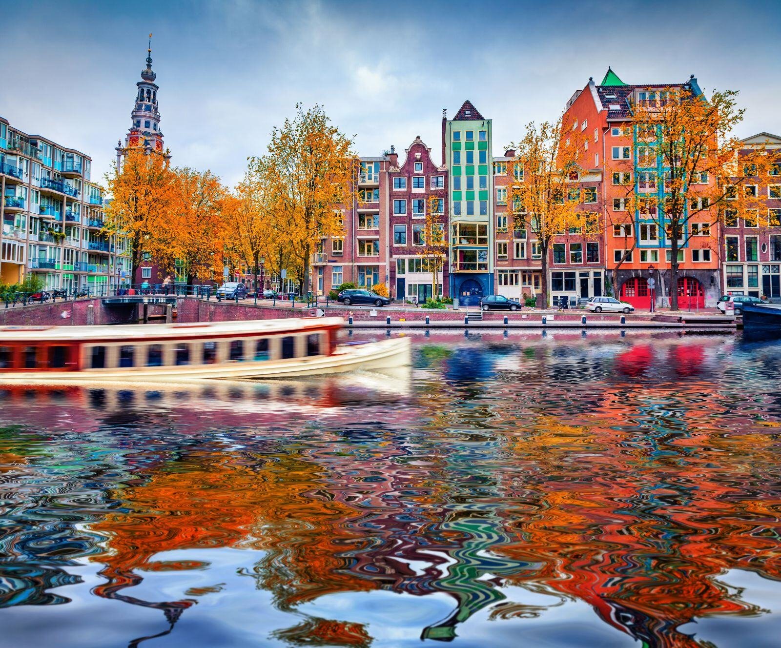 scenic views of uk and european buildings