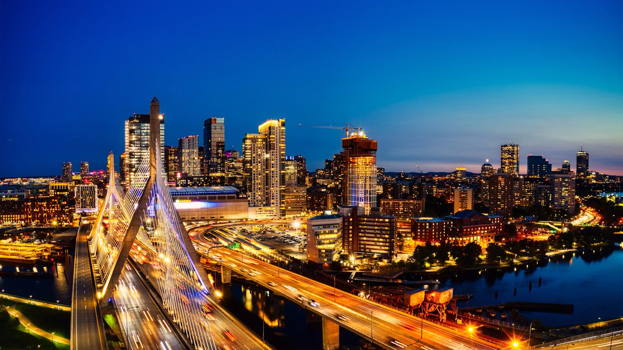 modern urban infrastructure cityscape