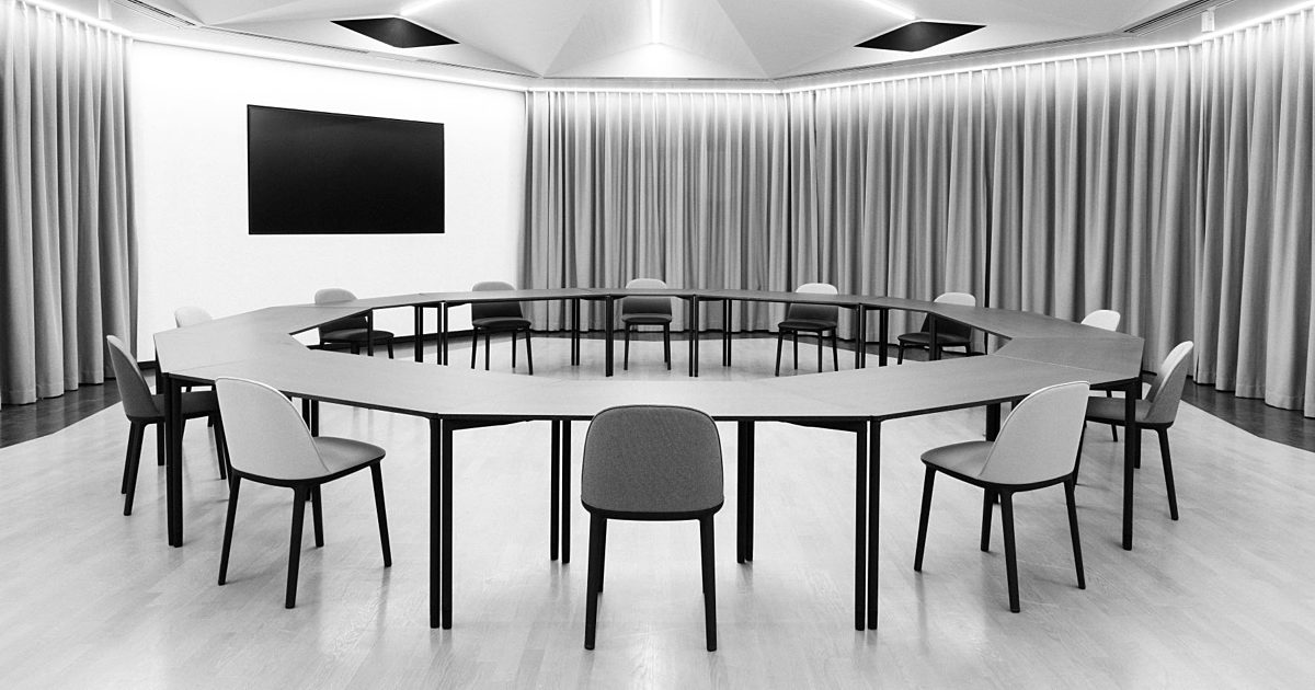 conflict and negotiation meeting in a war room