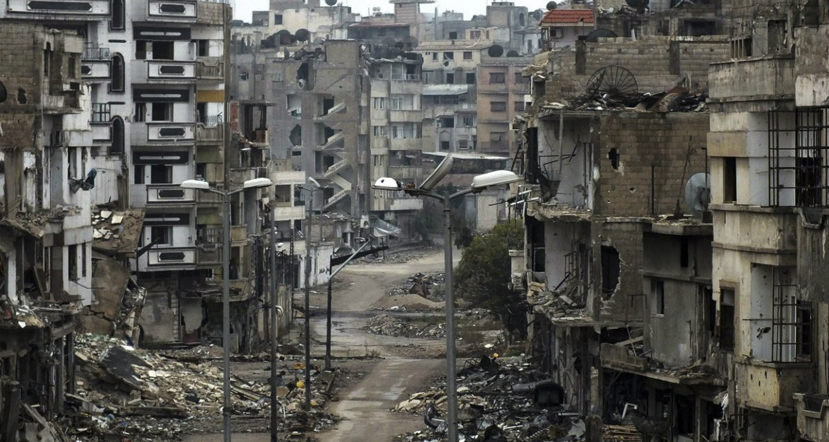 conflict military fields urban destruction