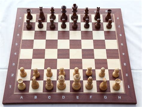 chess board close up