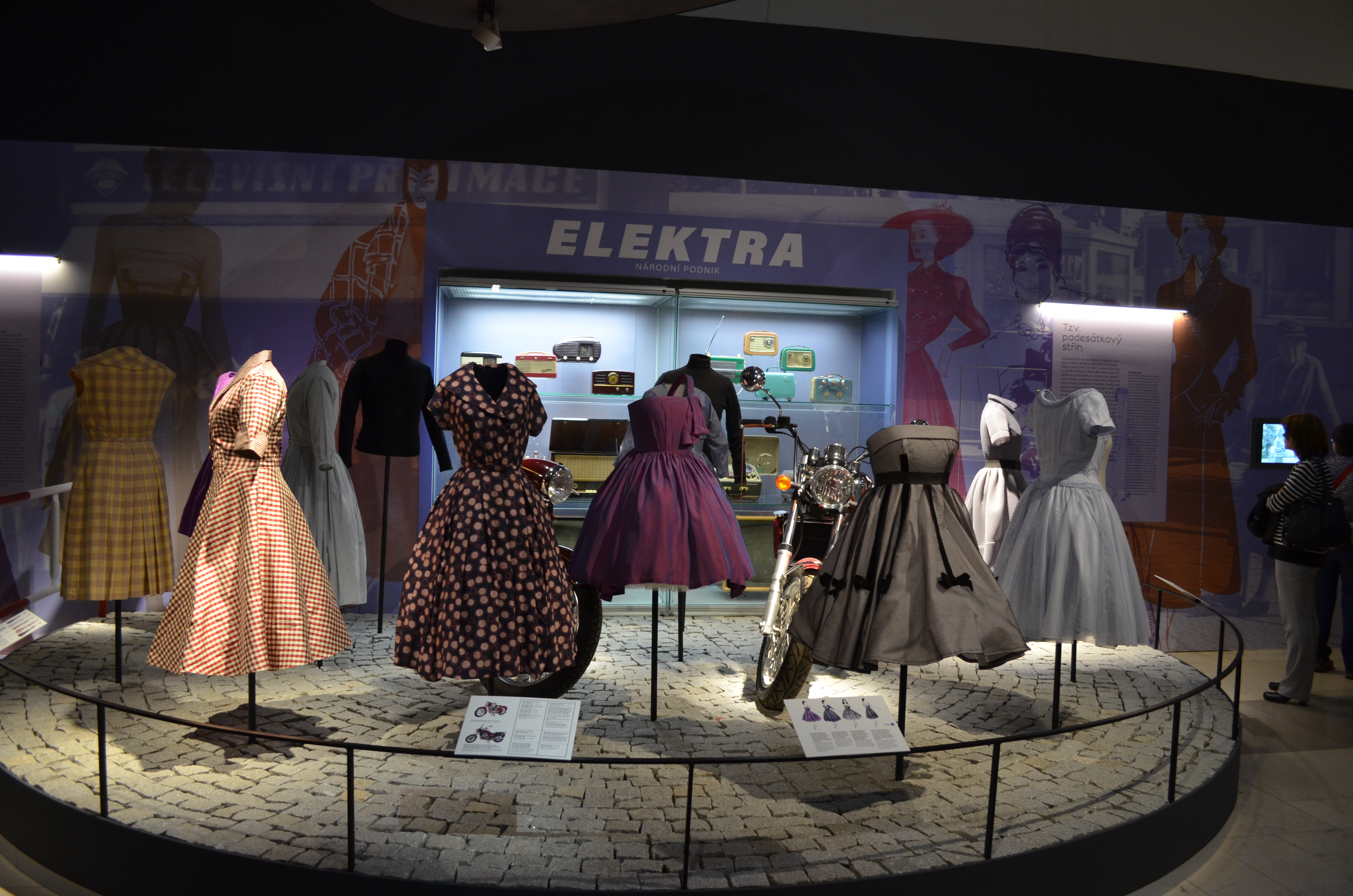 vintage fashion clothing exhibition