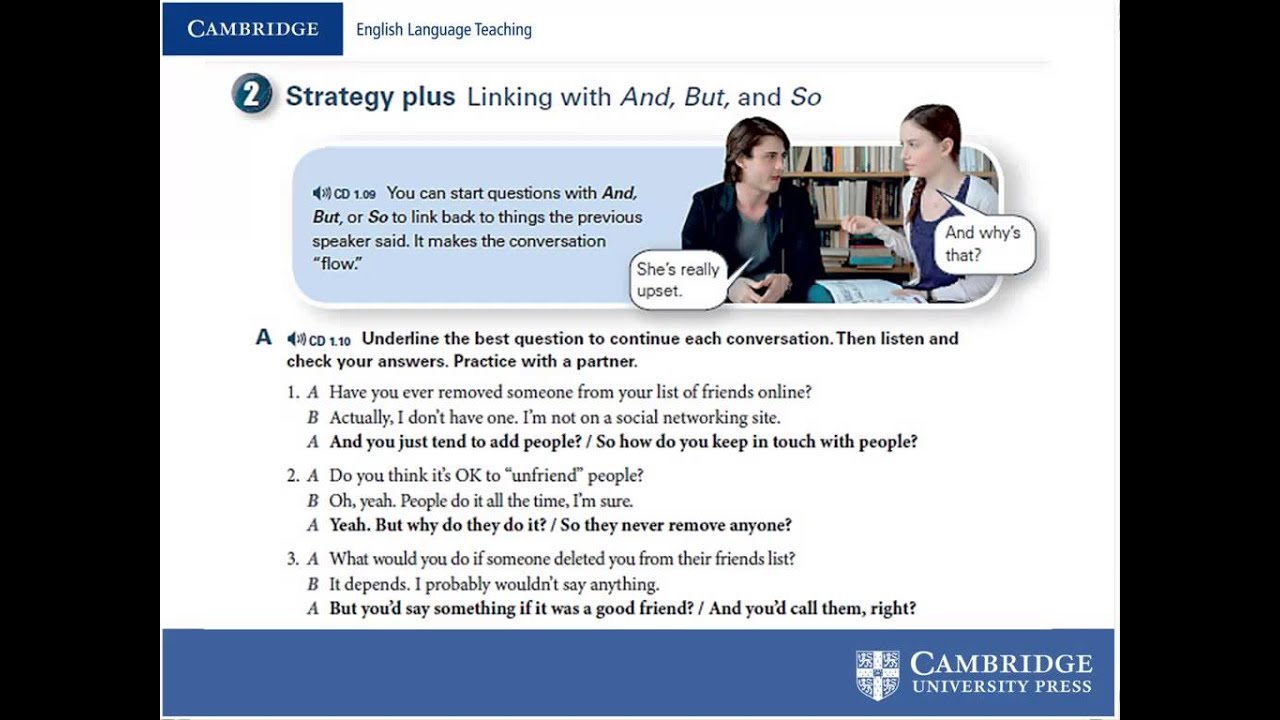 conversational flow english language