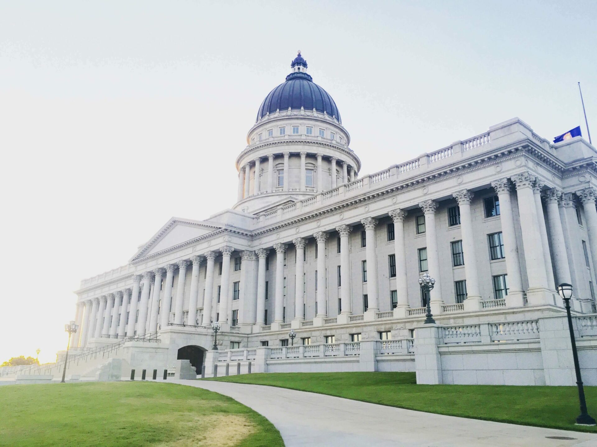 authoritarian government building