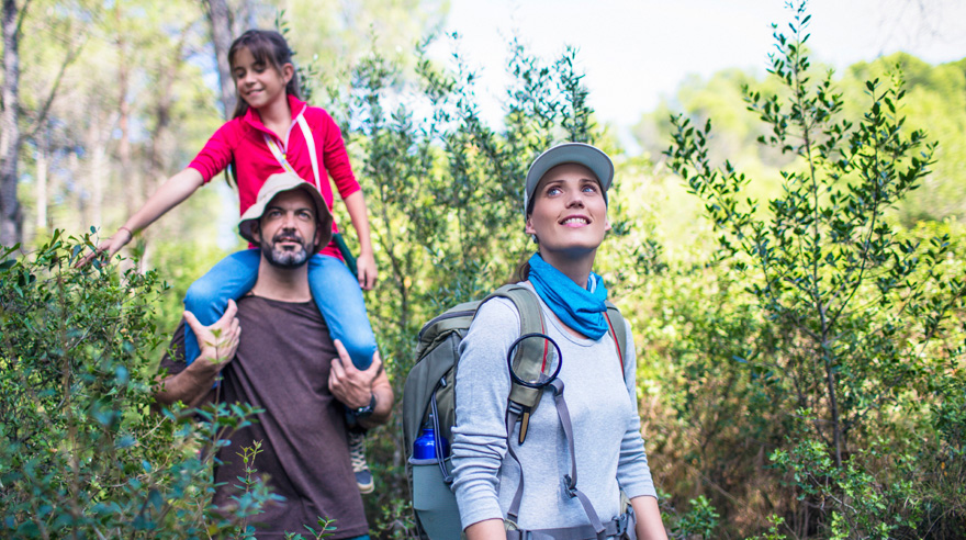 happy people outdoors