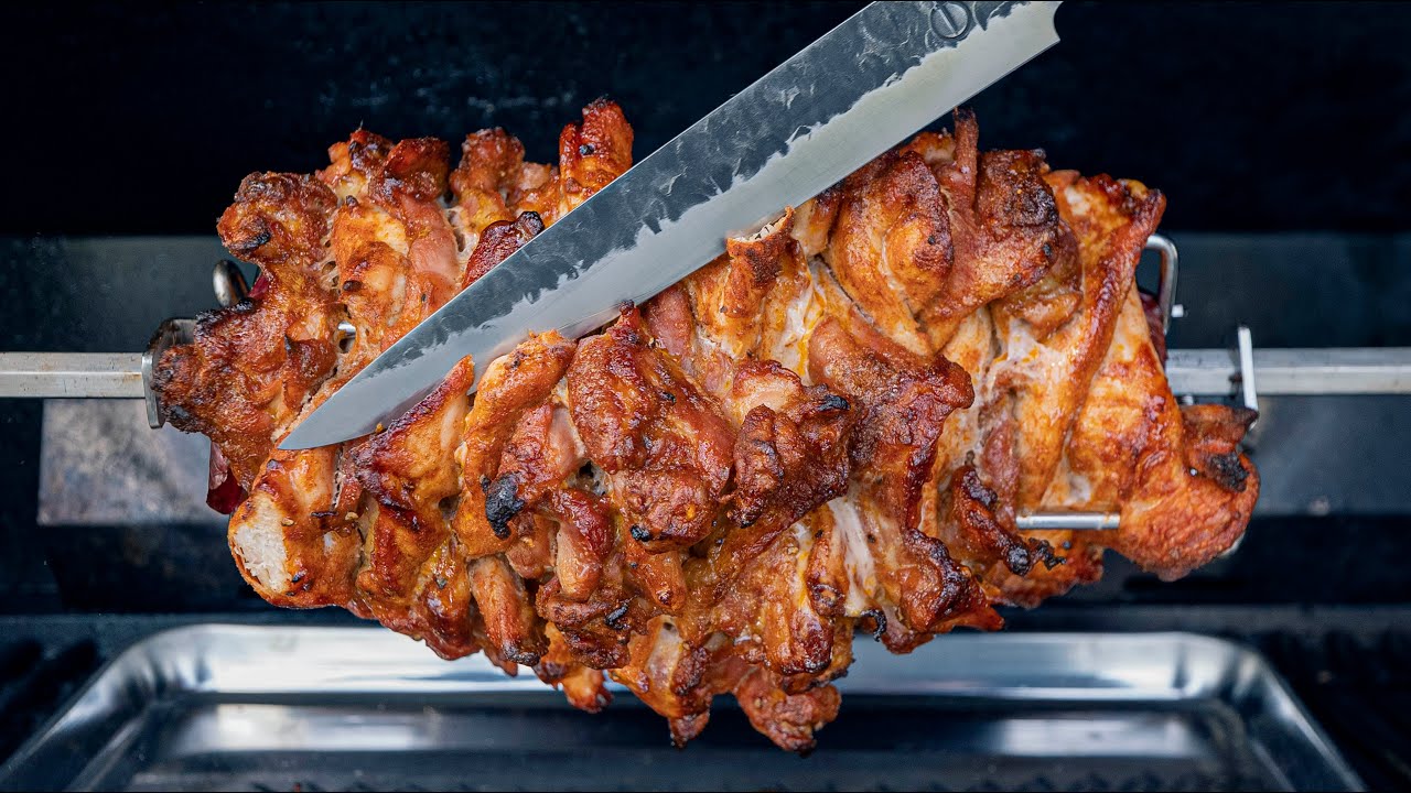 shawarma rotisserie meat