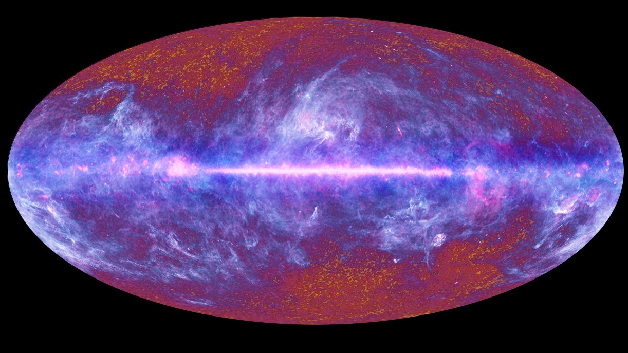 galaxy and cosmic microwave background