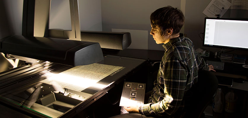 university library digital search equipment