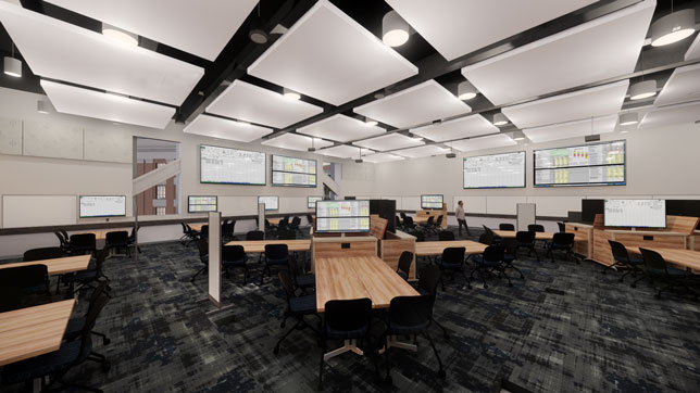 university buildings and training classrooms