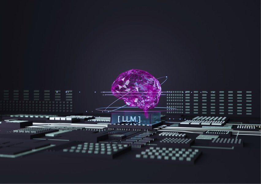 Visualisierung eines Large Language Models