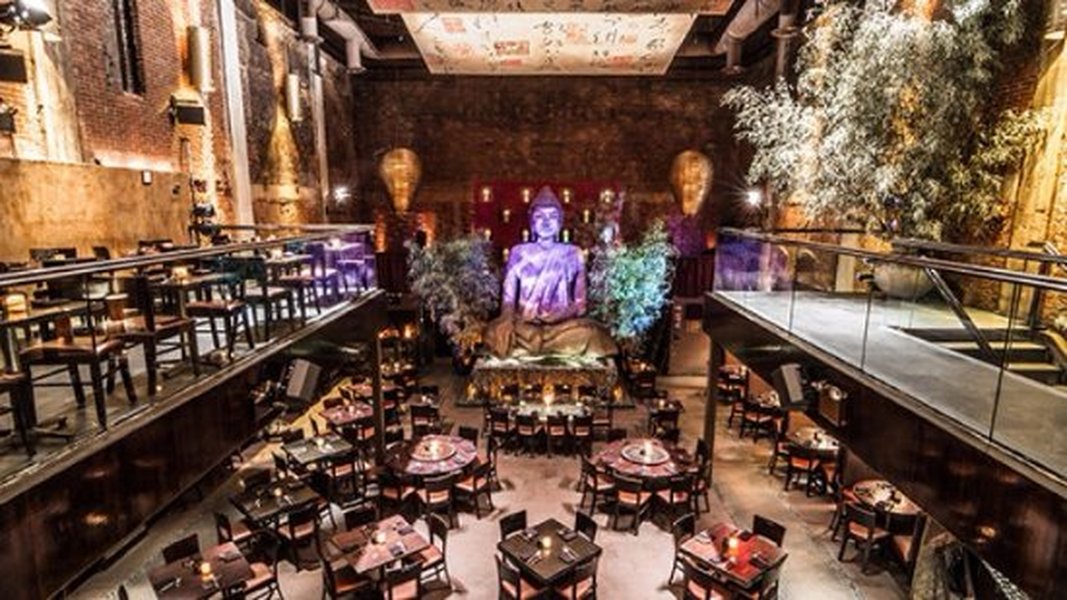 Grand interior of TAO Uptown restaurant