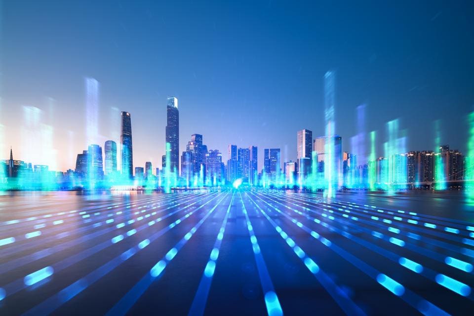 urban skyline technology