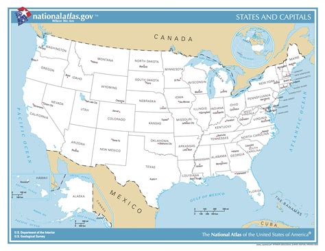 map of us states starting with m