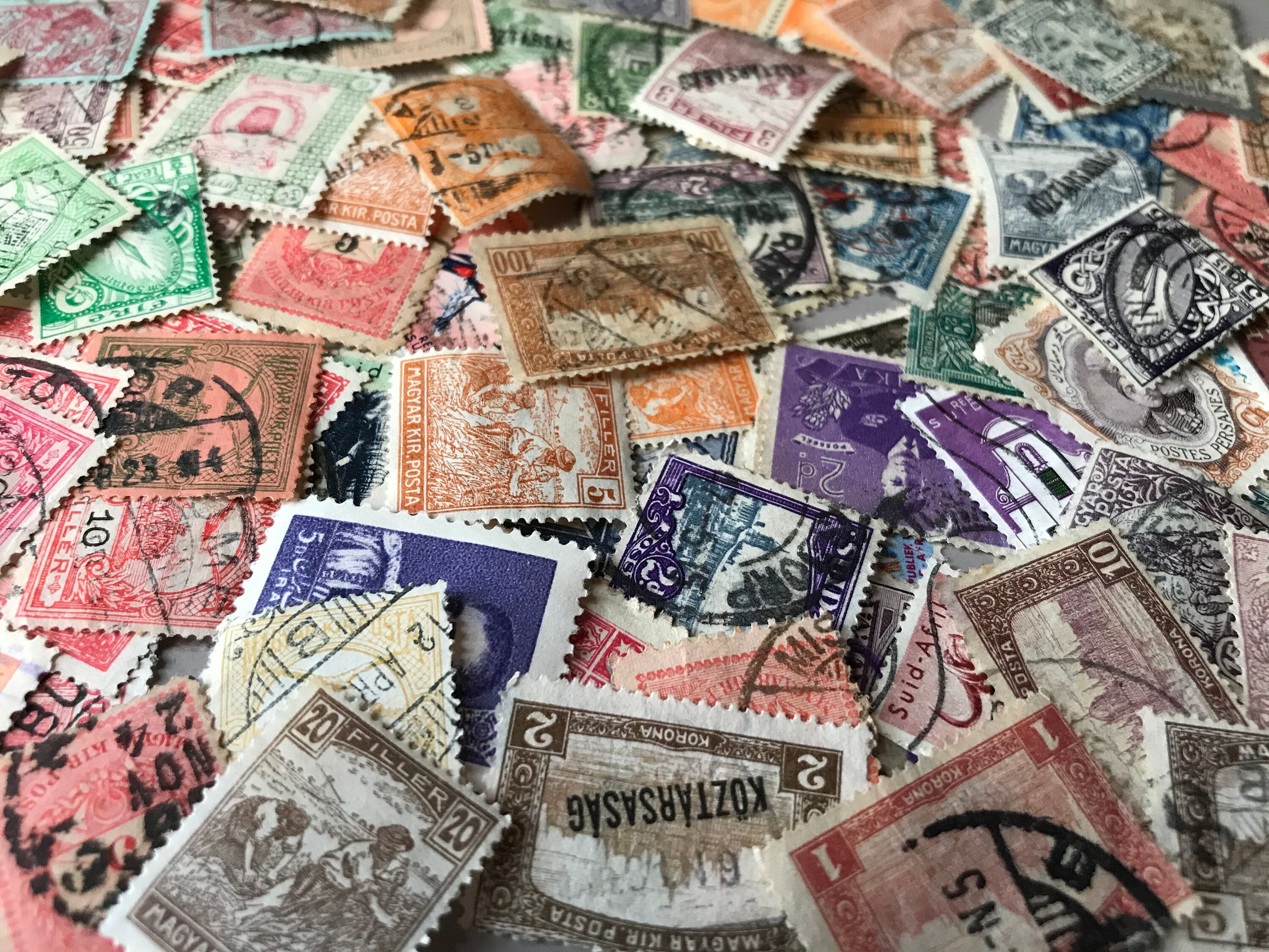 filatelist stamps table meeting