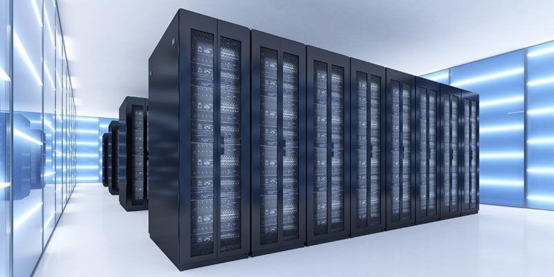 secure servers hardware, data center racks