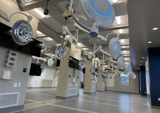 real world medical equipment and hospital facilities